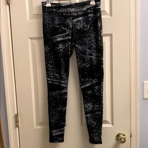 Champion Black and Gray Women's Leggings Medium Duodry